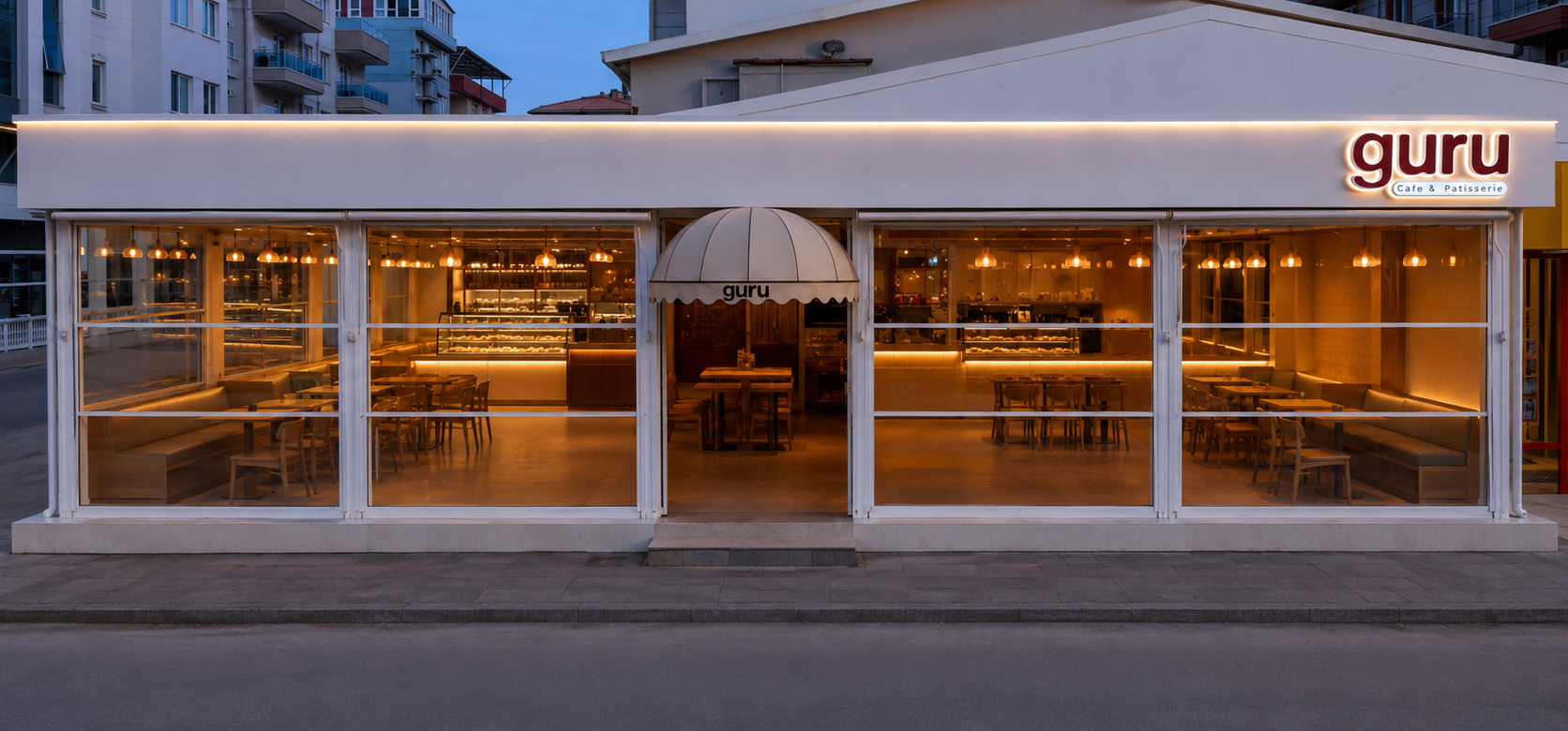 Guru Cafe dış görünümü